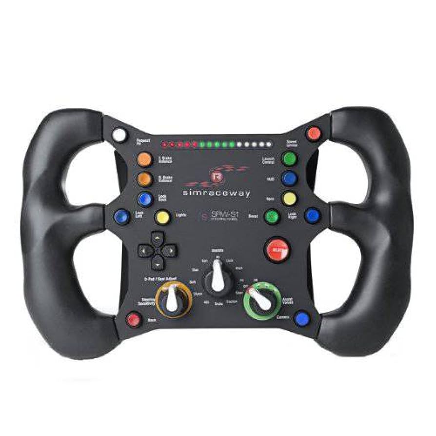 SIMRACEWAY SRW-S1 PC用ステアリンクホイール 69005 Amazon.co.jp: SteelSeries SIMRACEWAY SRW-S1 Steering Wheel